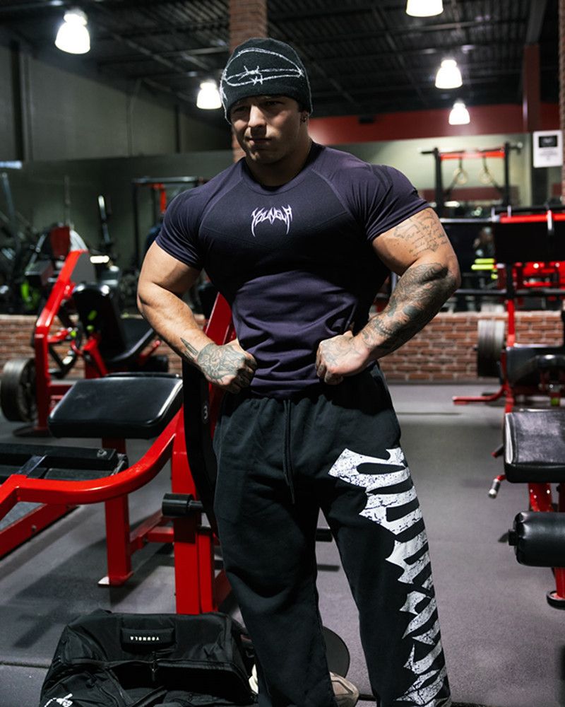 Férfi ruházat YOUNG Fitness Muscle Vest Férfi szabadtéri karcsú sport edző futópóló gyorsan száradó nagy méretű mellény_voghion.com