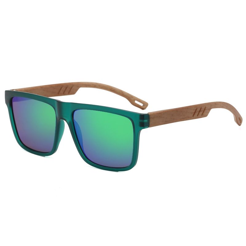 Nuovi occhiali da sole alla moda, versatili e alla moda, con protezione UV in bambù per uomo_voghion.com