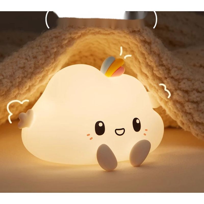 Cloud Silicone Night Internet Celebrity Ta Slee Comanion Nursing High-end Atmoshere Light Deskto Ornament Table_voghion.com