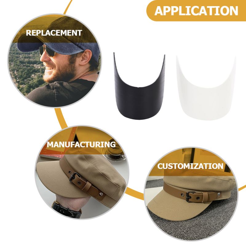 10 Pcs Peaked Visor Core Hat Shaper Lids Hats Inserts Caps Foam Padding Baseball_voghion.com