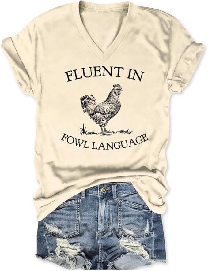 Milk Silk 3D Craft Summer New Loose V-Neck Short Sleeve Letter T-Shirt Top Print_voghion.com