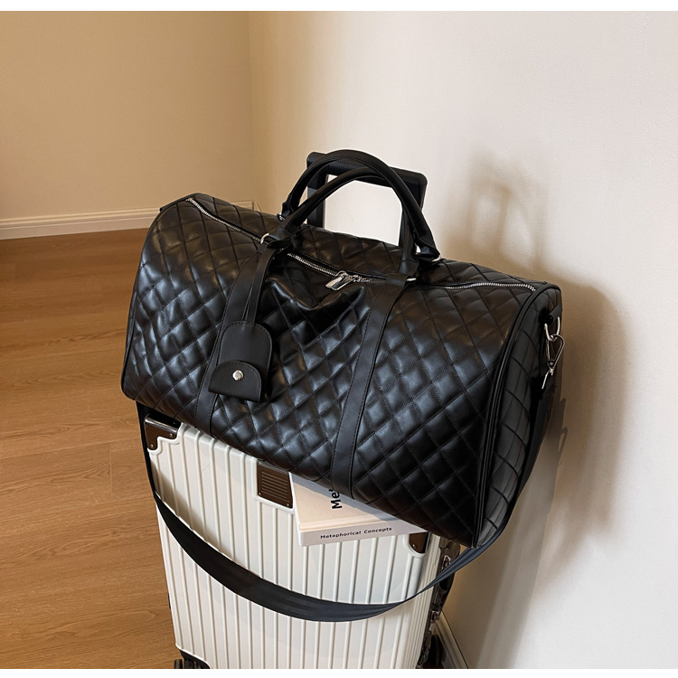 Ny forretningsrejsetaske til mænd med stor kapacitet til at forbedre udseendet, bagagetaske til opbevaring, shopping, sport og fitness til kvinder_voghion.com