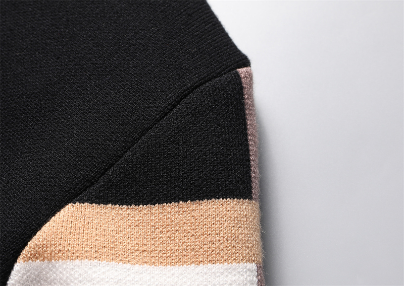 C 2023 Kapesní Muži Cardigan Móda Značka Podzim Zima Návrhář Cardigan Velká velikost Anglie Styl Spliced Color Cardi_voghion.com