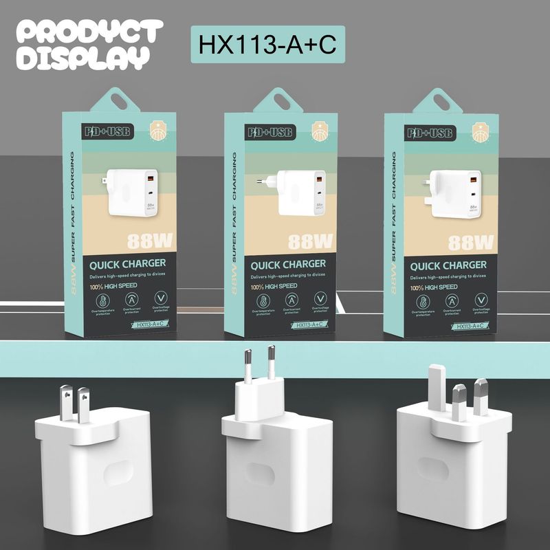 syct Multi-Port Charger Compatible With Iphone And Android Phones Power Adapter USB Plug Headphone Desk Lamp Fan Charging_voghion.com