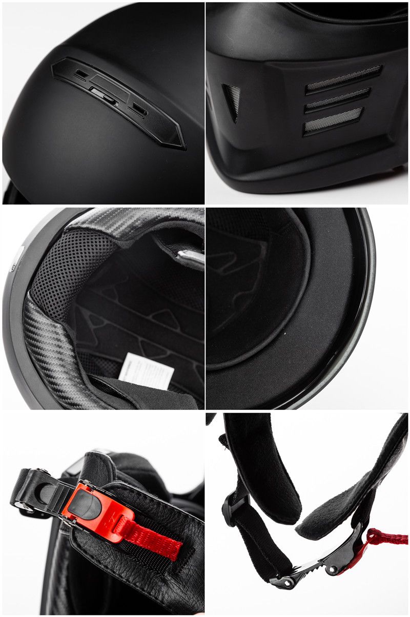 Scorpion helmet Vader helmet Motorcycle helmet for both men and women_voghion.com