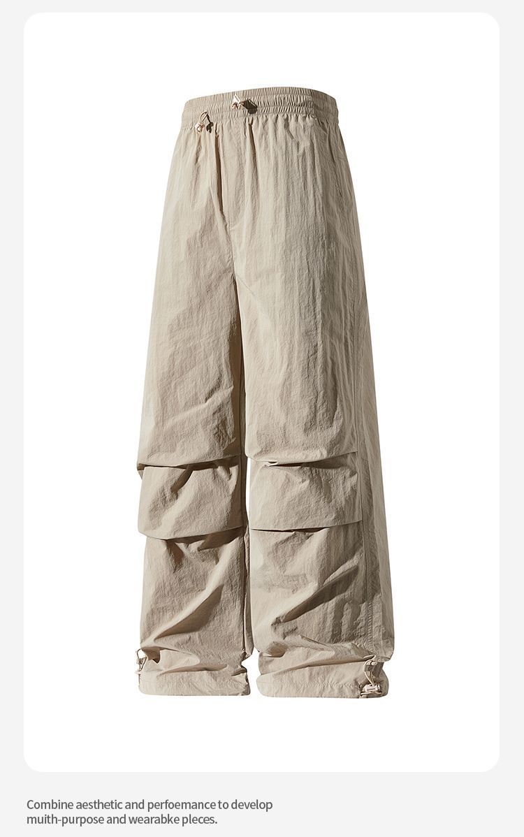 Herrbyxor för arbete, sommar, vandring, tunna, utomhus, mångsidiga, lösa sport- och fritidsbyxor, raka assaultbyxor_voghion.com