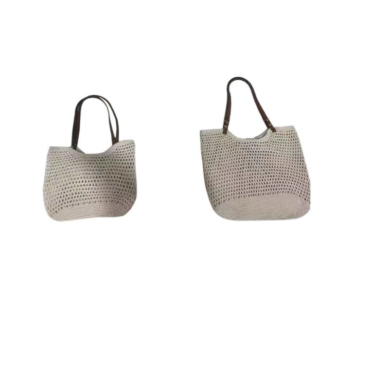2025 New Women's Woven Large Capacity High Appearance Travel Beach Vacation Tote Bag_voghion.com