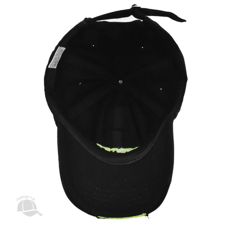 Neue Baseballkappe mit dreidimensionaler Stickerei und Loch für Herren und Damen_voghion.com