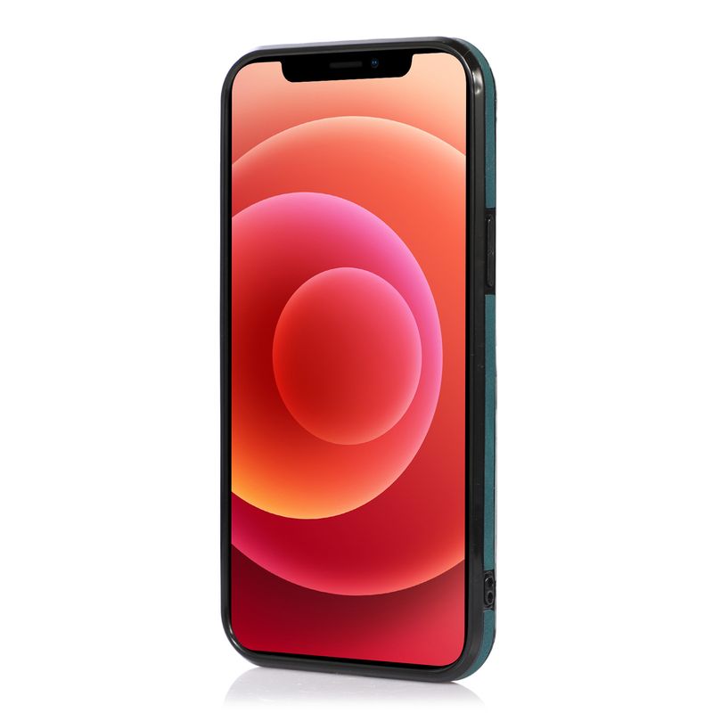 TechGlobe 17Promax Handyhülle aus Leder, passend für iPhone 16E, multifunktionale Schutzhülle im Brieftaschenstil_voghion.com