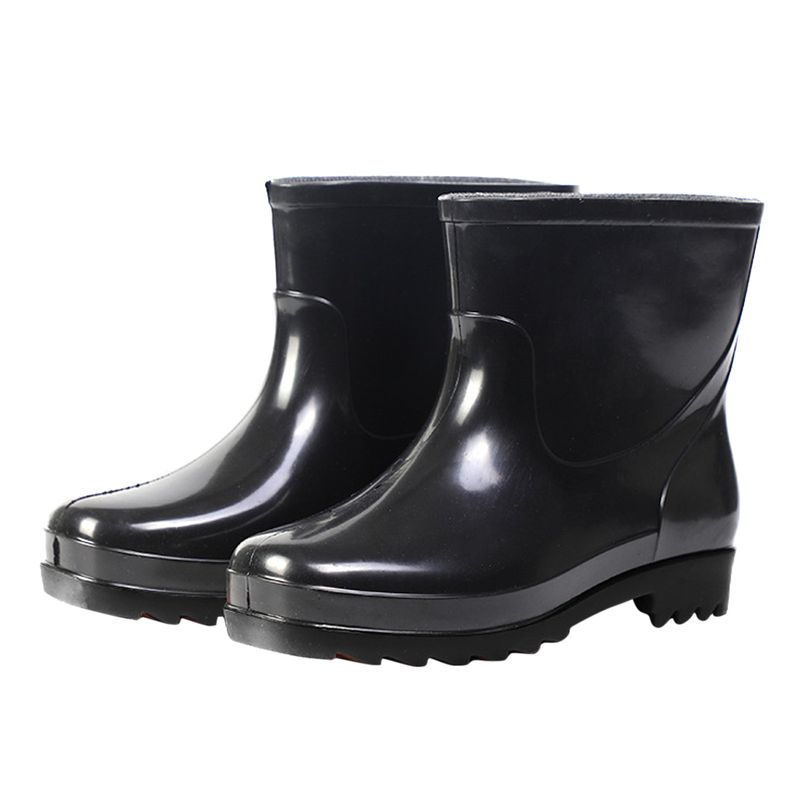 Kurze Regenstiefel Gummistiefel für Garten Mann Schuhe Regen Herren Wasserschuhe 11_voghion.com