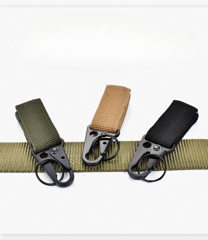 Nylon Webbing Outdoor Tactical Gear Water Bottle Keychain Eagle Beak Backpack Hook Belt Climbing Buckle_voghion.com