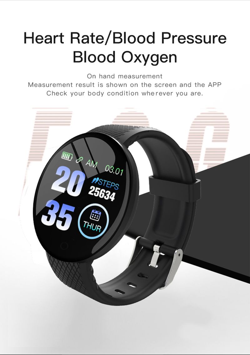 D18 Smart Watch Detects Blood Lipids, Heart Rate, Blood Pressure, Health Monitoring, Bluetooth Calls, Long Battery Life, Health Assistant_voghion.com