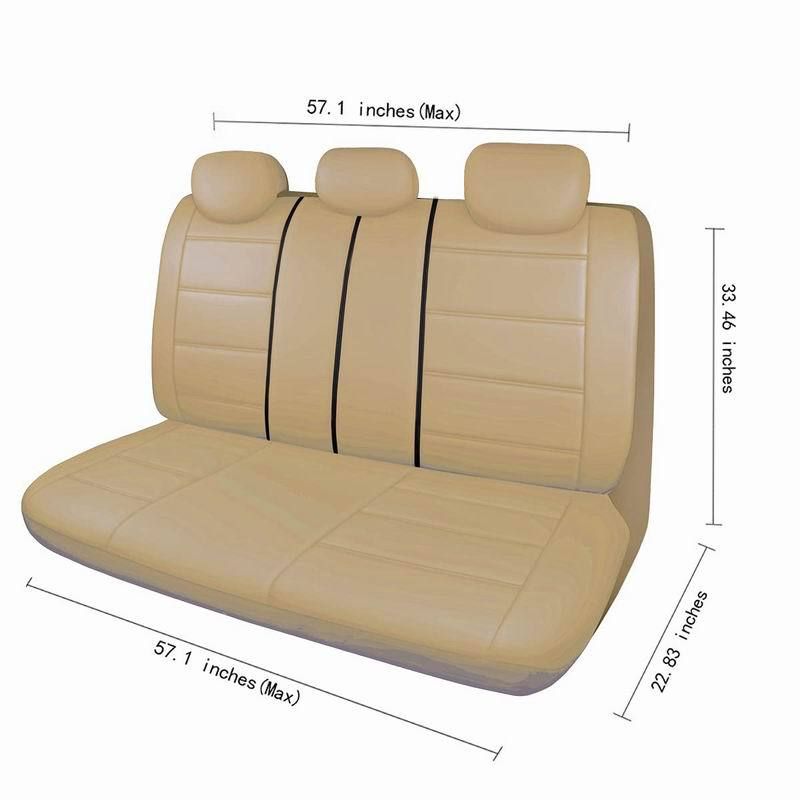 Výbušný potah na autosedačku Kožený materiál Potah na sedadlo pro čtyři roční období_voghion.com
