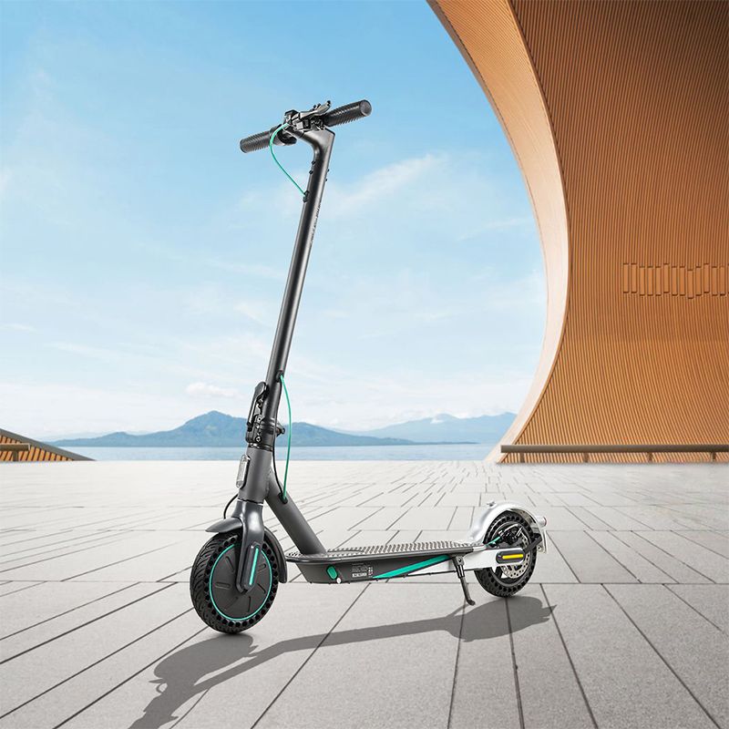 083 Monopattino elettrico pieghevole portatile a due ruote da 8,5 pollici per adulti con marchio condiviso_voghion.com