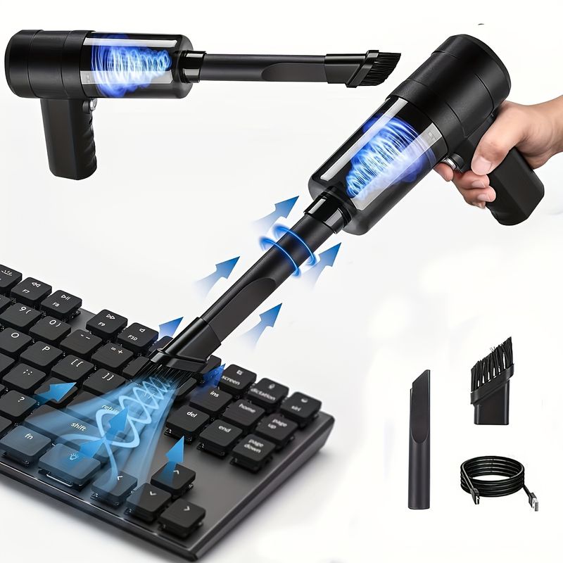 ACZT Bissell Tierhaarentferner – Bester kabelloser Staubsauger für Auto und Zuhause (9000 PA Saugleistung)_voghion.com