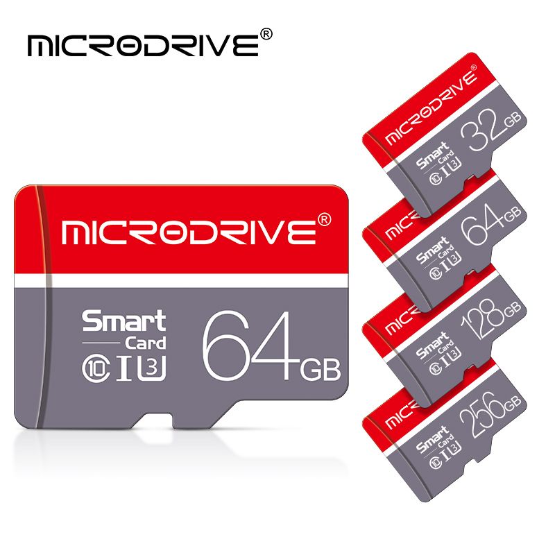 Hoge snelheid Mini SD-geheugenkaart 256 GB Klasse 10 Micro TF Flash USB-stickkaart 4 GB 8 GB 16 GB 32 GB 64 GB 128 GB_voghion.com