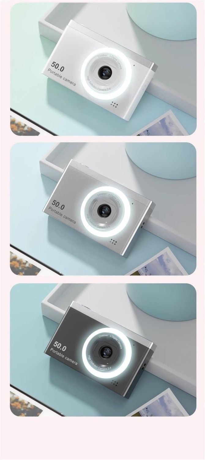 Entry-level Student High-definition High-pixel Campus Digital Dual Selfie CCD Camera_voghion.com