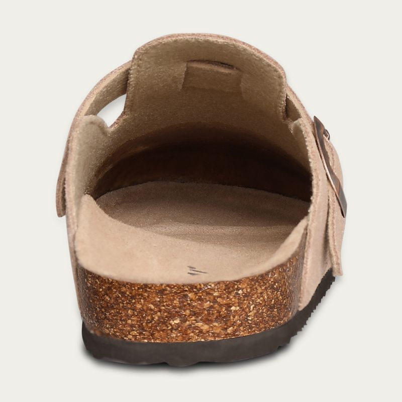 Shevalues Classic Cork Clogs Slippers Women Soft Footbed Suede Sandals With Arch Support Trendy Beach Slides Home Men_voghion.com