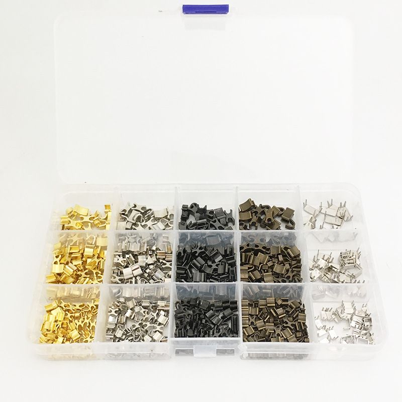 Cabezal de cremallera con tope superior, código en forma de I, accesorios, cremallera de nailon, n.º 3, n.º 5, n.º 8, código de cuatro garras, cobre puro, protección del medio ambiente_voghion.com