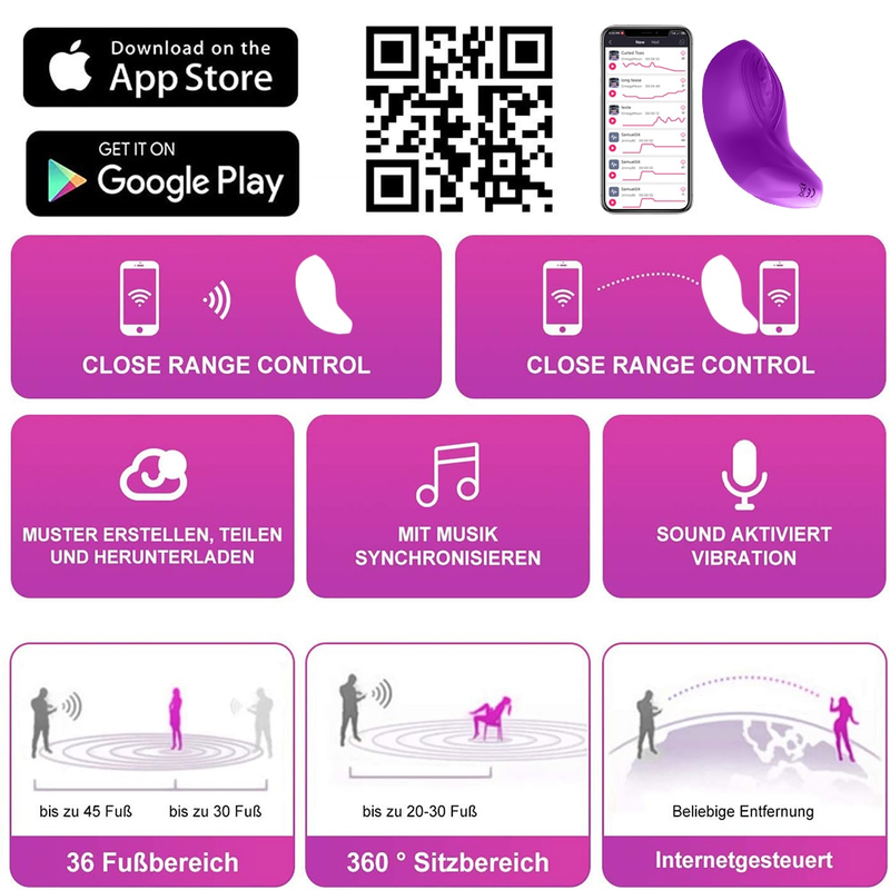 Giocattoli sessuali senza fili Vibrat Egg Vibratori a distanza Potente app di controllo G-Spot Dildo Clitoride Massaggiatore APP B2023_voghion.com