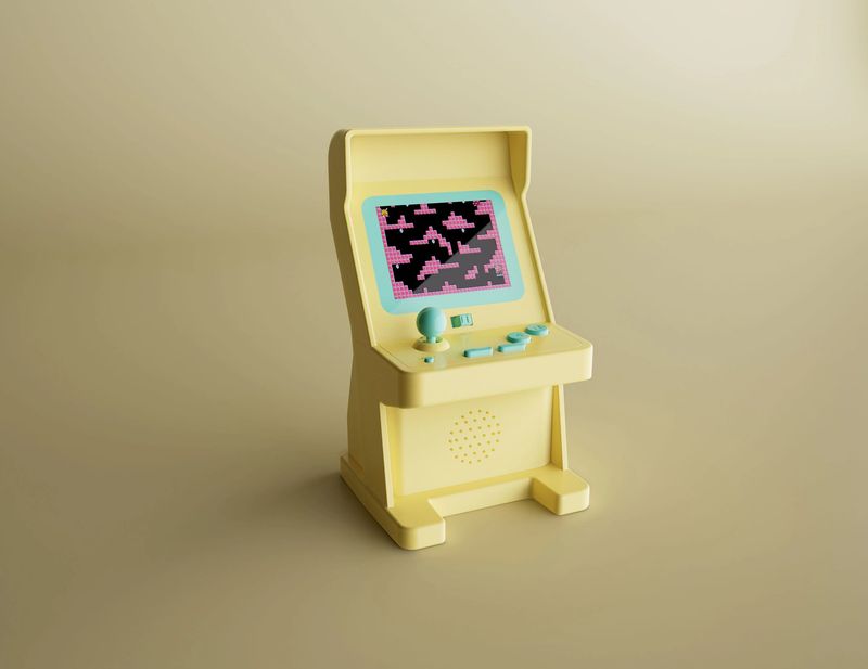 Retro draagbare spelcomputer voor kinderen uit de jaren 70, 80 en 90 - klassiek draagbaar en desktop gaming-apparaat met kleurenscherm en 500 ingebouwde spellen_voghion.com