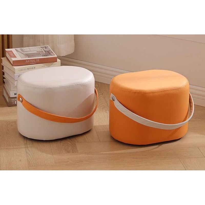 Portable Internet Celebrity Living Room Coffee Table Sofa Low Home Use Children's Footrest Footstool Tech Fabric Shoe_voghion.com