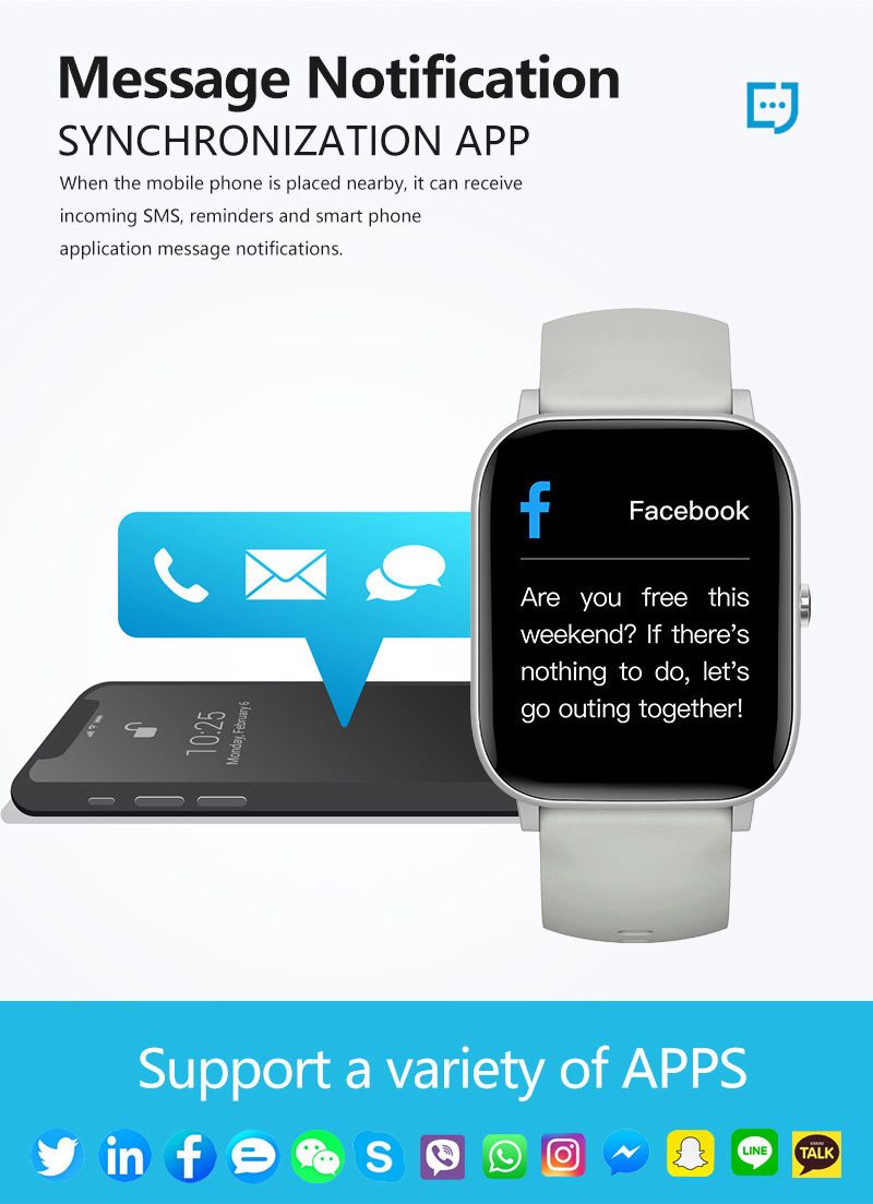 Smart Watch – Bluetooth Calling, Dynamic Island Display, Heart Rate & Blood Pressure Monitor, IP68 Waterproof, 7-Day Battery For Men & Women_voghion.com