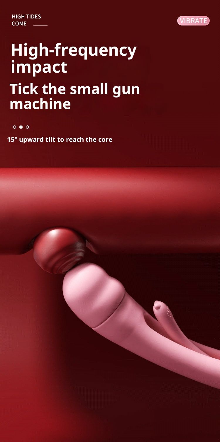 LuvBox Mystery Lady Vibratore a Lingua Oscillante con Pacche e Succhiate, Dispositivo Femminile Vibrante per la Stimolazione del Clitoride, Giocattolo per la Masturbazione_voghion.com