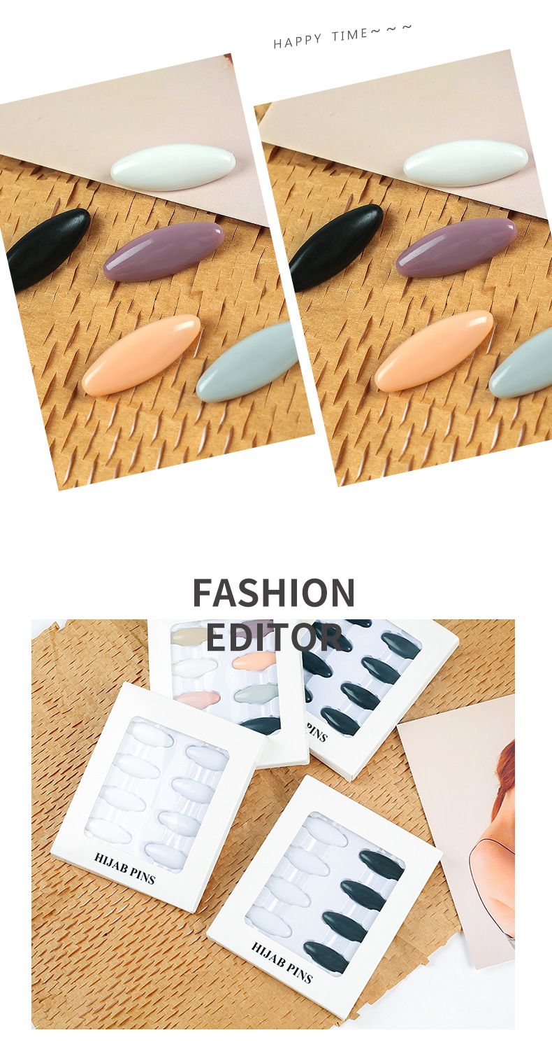 Verschillende eenvoudige en compacte spelden, gespen van zijden sjaals, accessoires voor het versieren van temperamentkleding, broche met gesp van zijden sjaals_voghion.com
