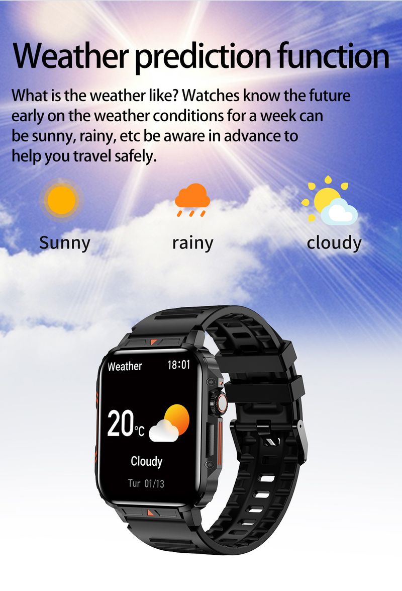Slimme horloges Nieuwe L81 Smart Watch Spraakoproep Bluetooth Hartslag- en bloeddrukmeting Multifunctionele stappenteller Muziekweergave_voghion.com