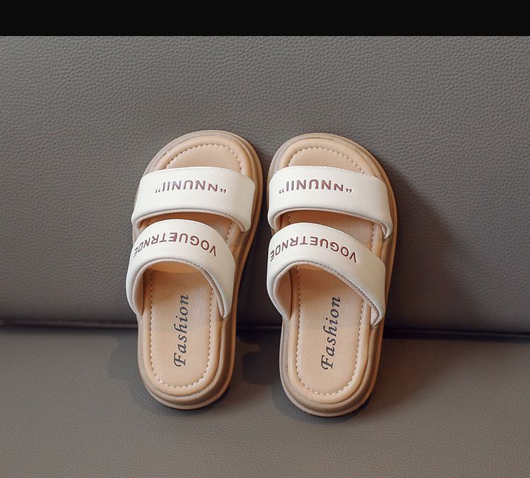 Mother & Kids New Children's Slippers Tiger Monitor Boys And Girls Sandals Student Flip Flops_voghion.com