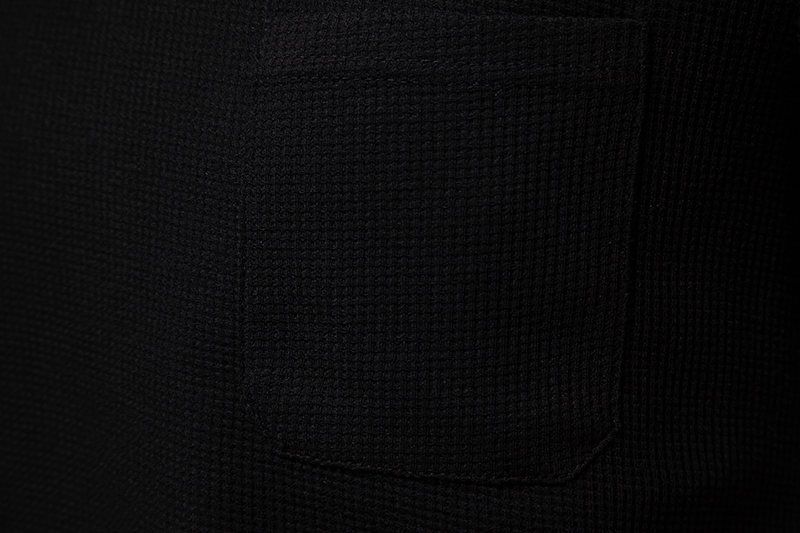 Summer New European Size Solid Color Small V-neck Pocket Panel Men's Short Sleeved T-shirt_voghion.com