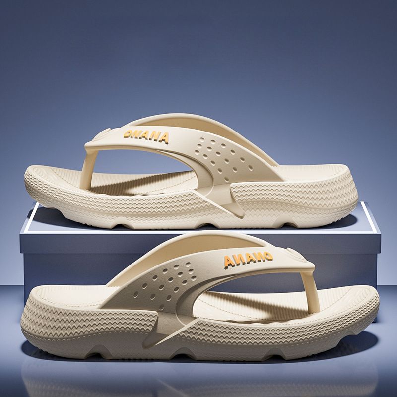 Sandalias tipo chancla para hombre con soporte ortopédico para el arco del pie, sandalias deportivas tipo chancla para hombre con plantilla acolchada suave._voghion.com