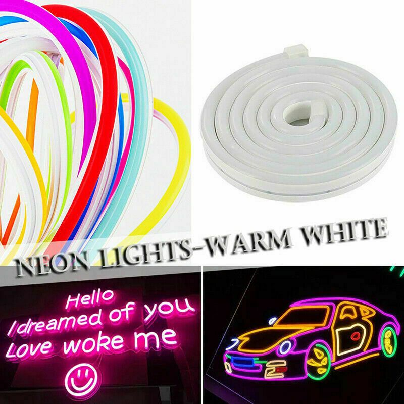 Waterproof LED Strip Neon Flex Rope Light DC 12V Flexible Outside DIY Lighting_voghion.com