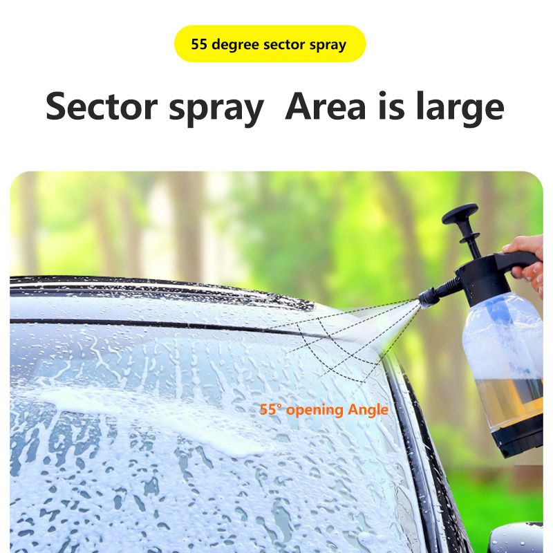 Tragbarer Hochdruck-Autowaschschaumsprüher, manuelles Handgerät für den Hausgartengebrauch_voghion.com