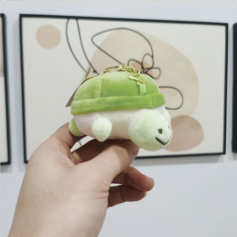 Plush Turtle Keychain Adorable Cute Mascot Bag Charm Stuffed Doll Gift_voghion.com