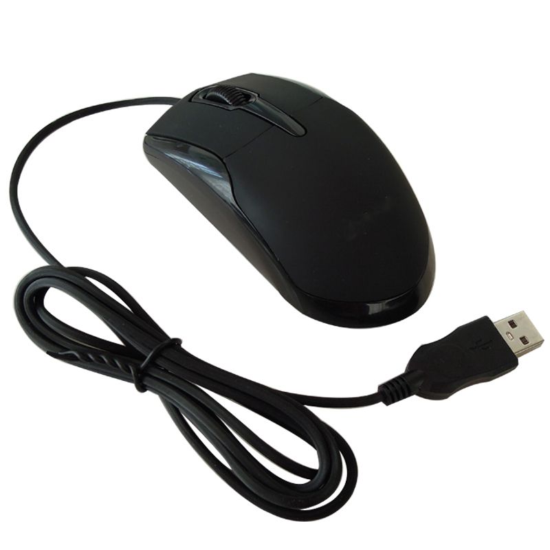 Kabelgebundene Maus M120 Desktop-Computer Stumm Laptop Für Home M20 Photoelektrisches Spiel Büro USB Big Red Dot_voghion.com