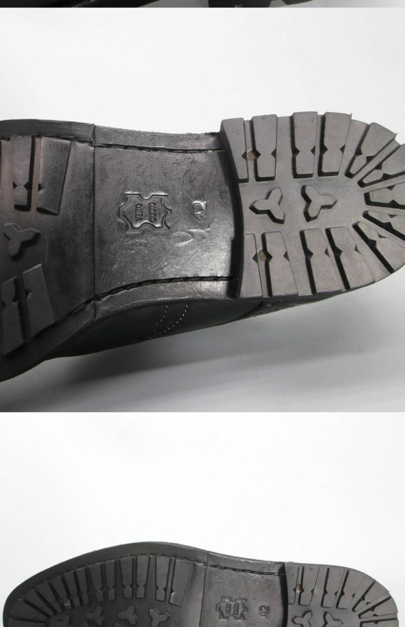 Stijlvolle lekvrije vee-goederen, gewassen paardrijschoenen voor heren, retro GOOD YEAR leren zool derbyschoenen_voghion.com