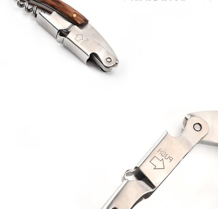 Multifunctional Creative Beer Stainless Steel Red Wine Bottle Opener Corkscrew_voghion.com