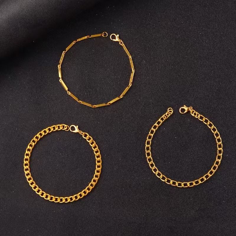 Simple ins cold wind diamond bamboo bracelet hip hop technology sense_voghion.com