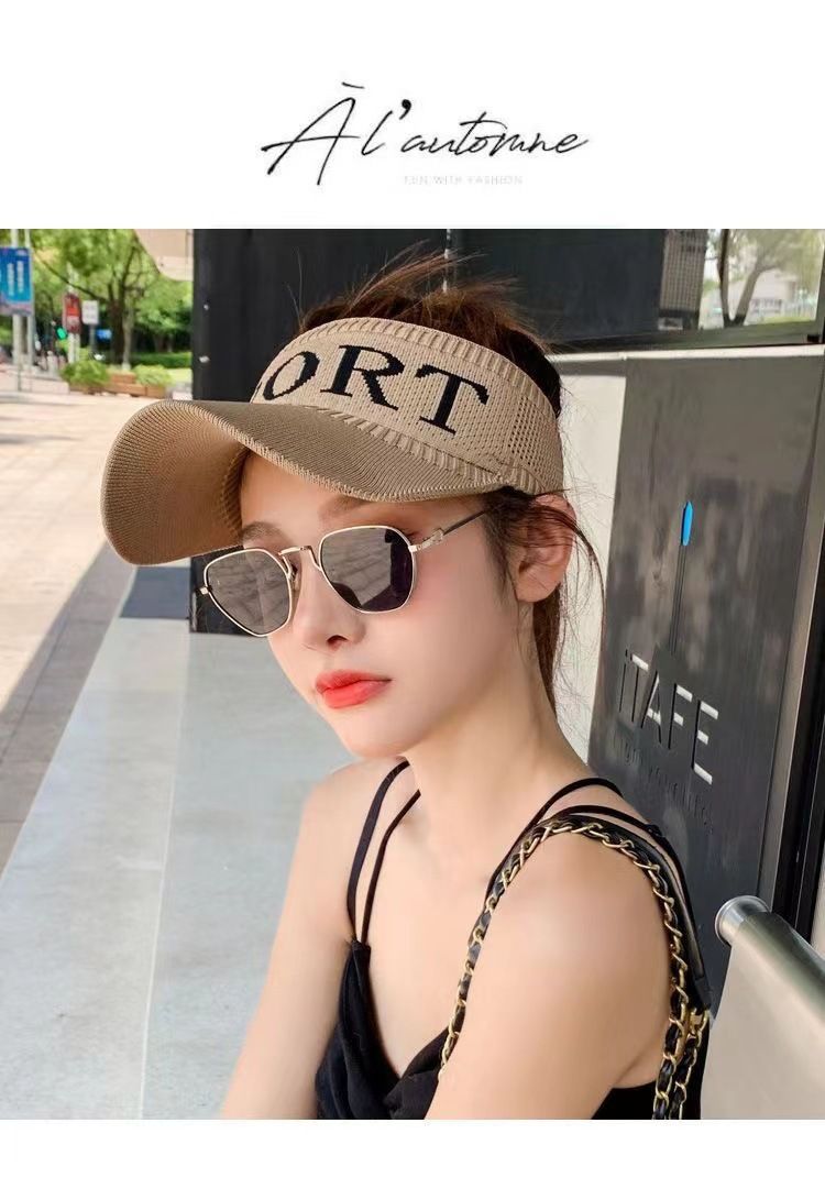 Surge Protection Hut für Damen, Sommer-Bassballkappe im Koran-Stil, Outdoor-Sport-Lauf-Sonnenschutz-Visier-Msh-Hut,_voghion.com