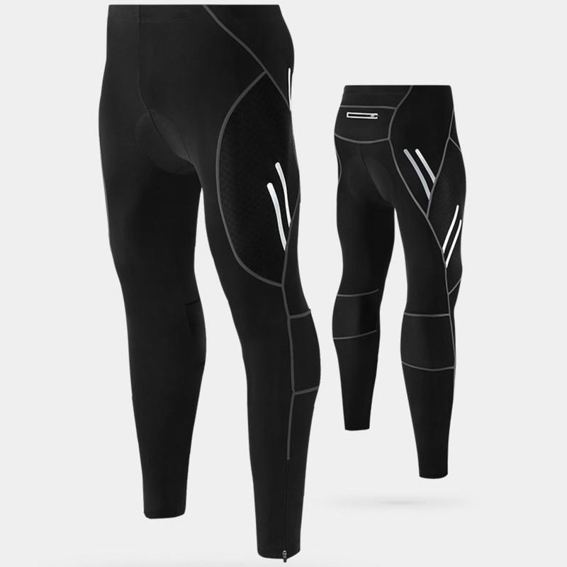 Combinaison de cyclisme en silicone épais et réfléchissant pour homme, séchage rapide, serrée et réfléchissante_voghion.com