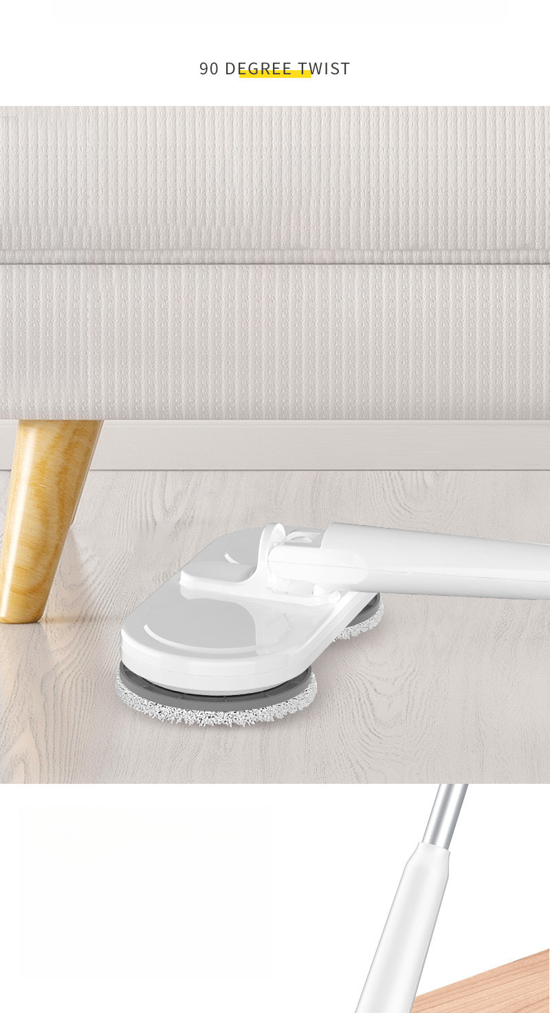 Electric Mop Smart Wireless Small Household Rechargeable Multifunctional Fully Automatic Lazy Mopping Machine All-in-One_voghion.com