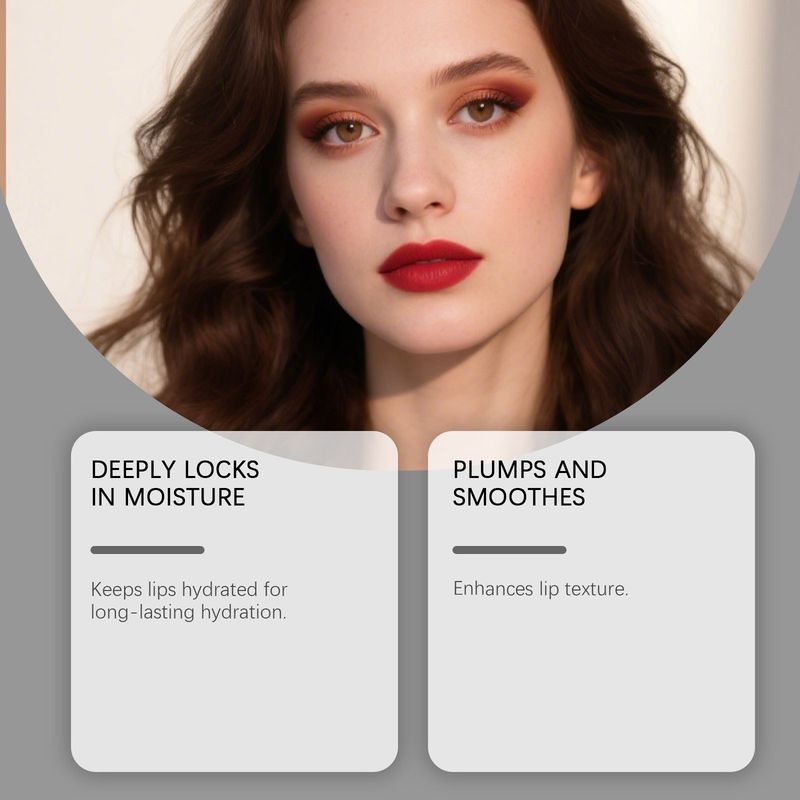 zephoco Gentle Nourishing Smooth, Delicate And Soft Plumping Lip Oil_voghion.com