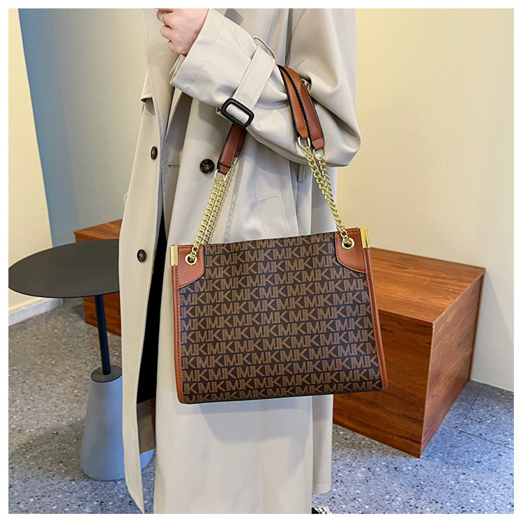 Borsa di marca Tide Texture Borsa a tracolla presbite europea e americana con tracolla retrò femminile di grande capacità Ins portatile Mes_voghion.com