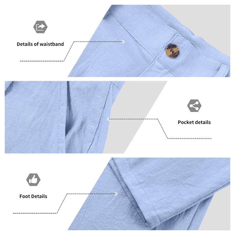 Herrenbekleidung Herren Freizeithose Sommer Dünne Lose Gerade Business Anzughose Herren_voghion.com