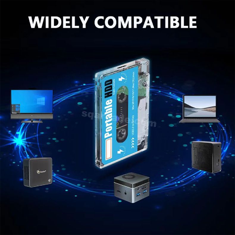Batocera nostalgische gameconsole USB externe harde schijf ODM/OEM_voghion.com