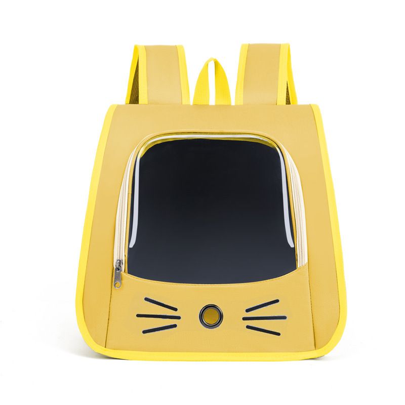 Sac à dos pour animal de compagnie, portable, double bandoulière, respirant, anti-stress, pour chat et chien, toutes saisons_voghion.com