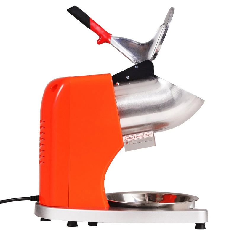 Snow With Blades Ice Steel Maker Crushers Cover Cone Shaved Machine 220lbs Electric With 4 And Stainless Per Hour Machine Ice_voghion.com