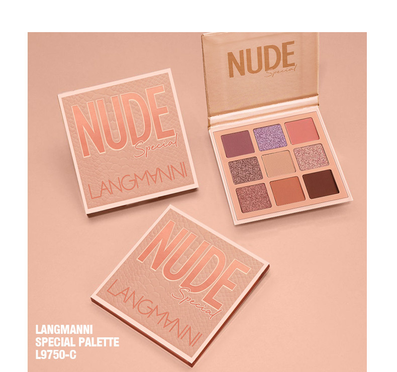 Eyeshadow Palette 9 Colors Shimmer Matte Eye Shadow Makeup Pallet Eyeshadow Cream 12h Long Lasting Professional Smokey Cosmetic Eye Shadow Powder_voghion.com